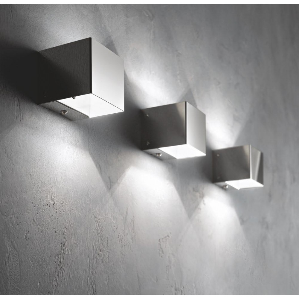 Απλίκα Μεταλλική Σε Λευκό Χρώμα 1x G9 Flash ap1 - IDEAL LUX