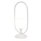 Επιτραπέζιο φωτιστικό σε λευκή απόχρωση και λευκή οπαλίνα 1XG9 D:40cm - InLight