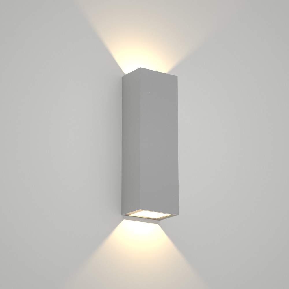 it-Lighting Lanier LED 5W 3000K Απλίκα Εξωτερικού Χώρου Up-Down Adjustable Γκρι D:12cmx4.1cm 