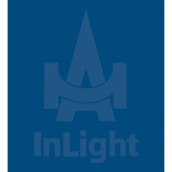 Σύνδεσμος Γωνία Μονοφασικής Ράγας Λευκό - InLight