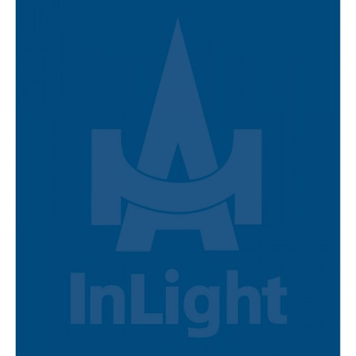 Σύνδεσμος Ευθεία Μονοφασικής Ράγας Λευκό - InLight