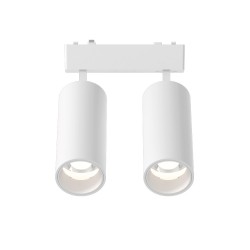 InLight Φωτιστικό LED 2x9W 3000K για Ultra-Thin μαγνητική ράγα σε λευκή απόχρωση D:16cmX4,4cm