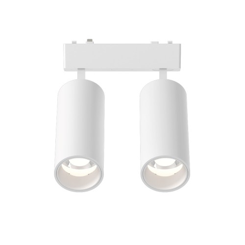 InLight Φωτιστικό LED 2x9W 3000K για Ultra-Thin μαγνητική ράγα σε λευκή απόχρωση D:16cmX4,4cm