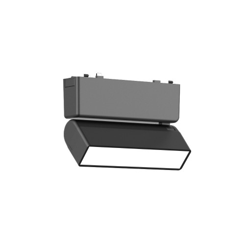 Φωτιστικό LED 5W 3CCT για Ultra-Thin μαγνητική ράγα σε μαύρη απόχρωση (by tuya and zigbee) D:12,8cmX8cm- InLight