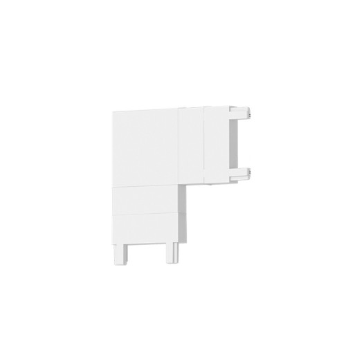 Σύνδεσμος για Ultra-Thin μαγνητική ράγα σε λευκή απόχρωση InLight