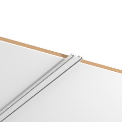 InLight Ultra-Thin μαγνητική ράγα σε λευκή απόχρωση D:1m