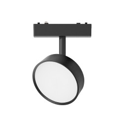 InLight Φωτιστικό LED 9W 3000K για Ultra-Thin μαγνητική ράγα σε μαύρη απόχρωση D:9,5x14cm