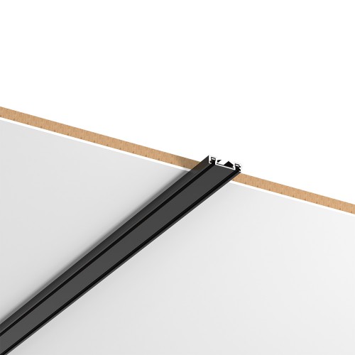 InLight Ultra-Thin μαγνητική ράγα σε μαύρη απόχρωση D:1m