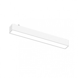 InLight Φωτιστικό LED 10W 3000K για Ultra-Thin μαγνητική ράγα σε Λευκή απόχρωση D:23cmX2,4cm