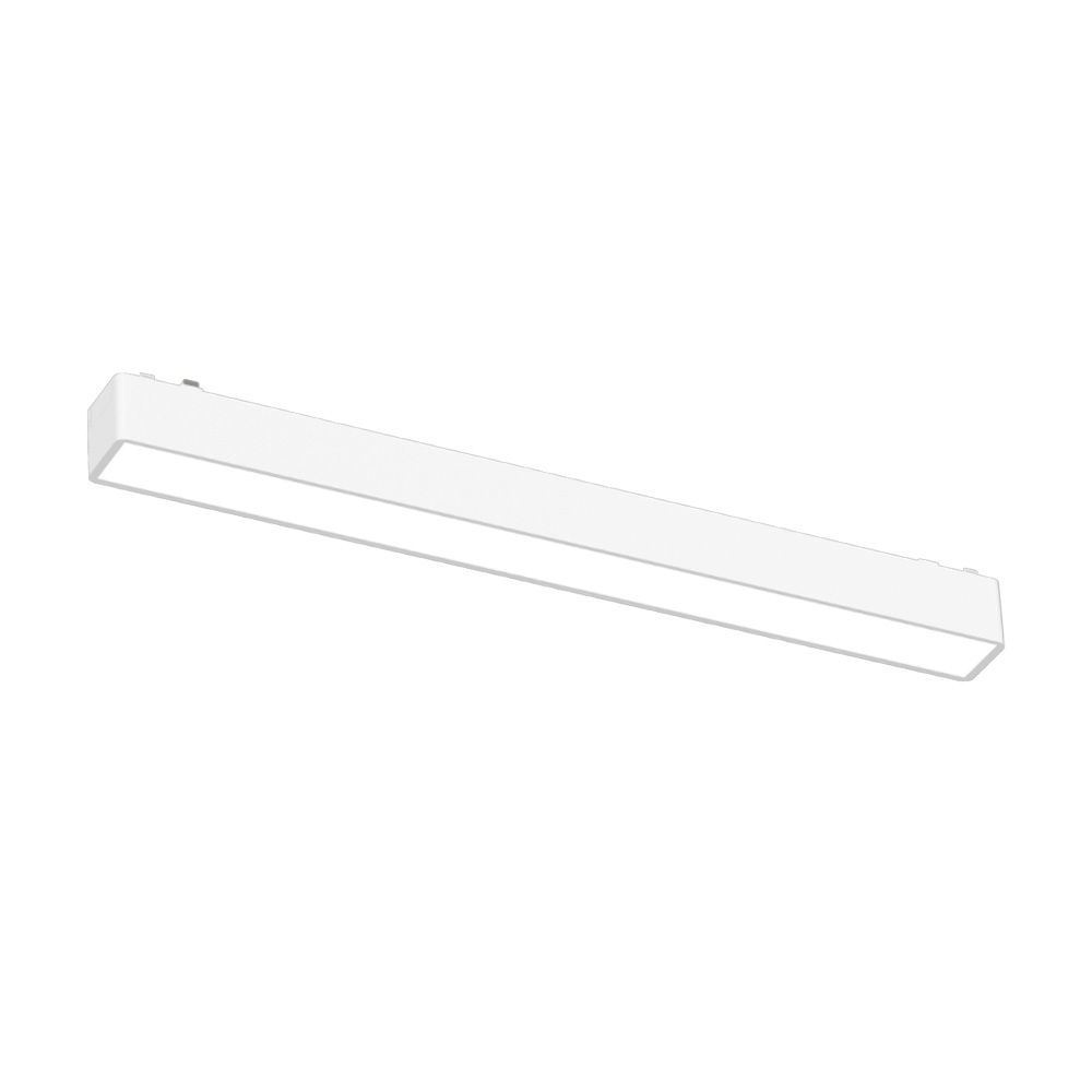 Φωτιστικό LED 10W 3CCT για Ultra-Thin μαγνητική ράγα σε λευκή απόχρωση (by tuya and zigbee) D:31,5cmX2,4cm - InLight