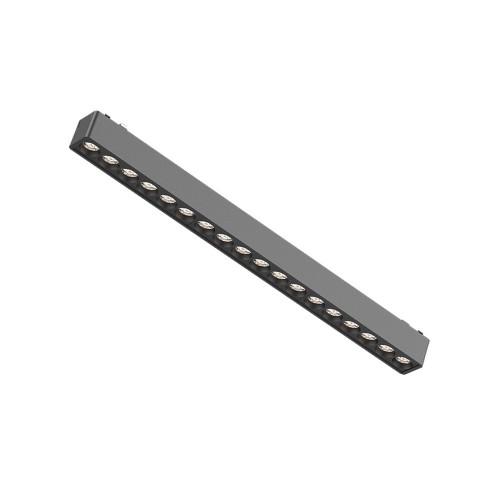 InLight Φωτιστικό LED 18W 3000K για Ultra-Thin μαγνητική ράγα σε μαύρη απόχρωση D:33,8cmX2,4cm