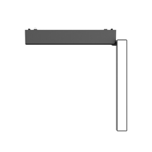InLight Φωτιστικό LED 10W 3000K για Ultra-Thin μαγνητική ράγα σε μαύρη απόχρωση D:23cmX8cm