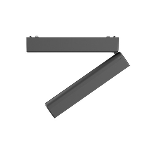 InLight Φωτιστικό LED 10W 3000K για Ultra-Thin μαγνητική ράγα σε μαύρη απόχρωση D:23cmX8cm