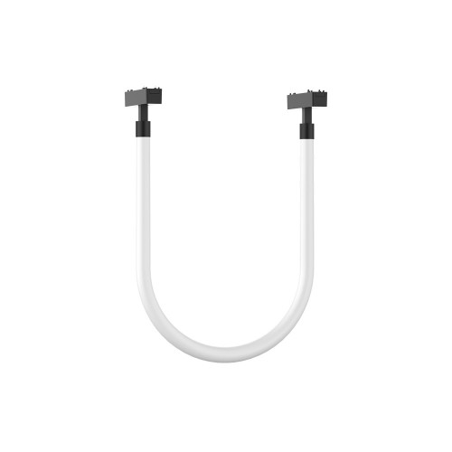 InLight Φωτιστικό LED 8W 3000K για Ultra-Thin μαγνητική ράγα σε μαύρη απόχρωση D:50cm