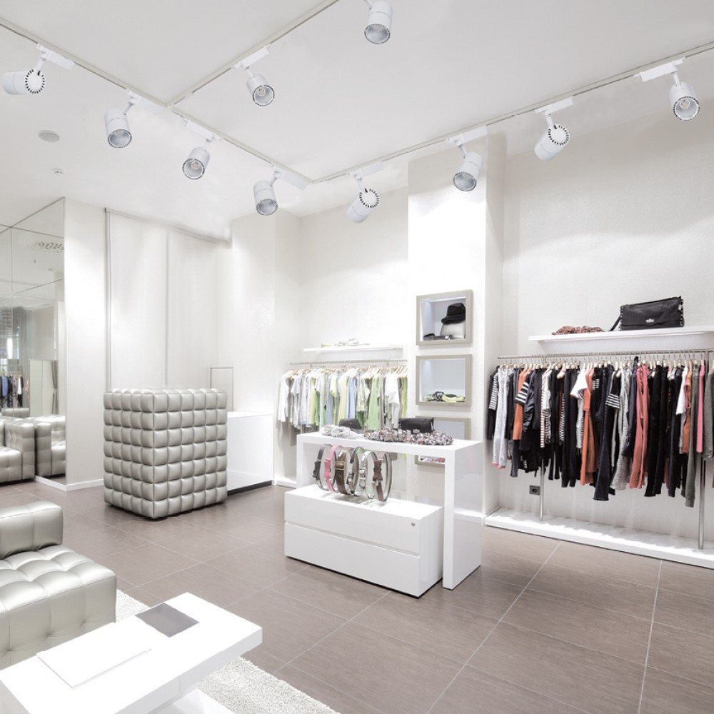 Σποτ Ράγας Λευκό LED 30W Θερμό Λευκό - InLight