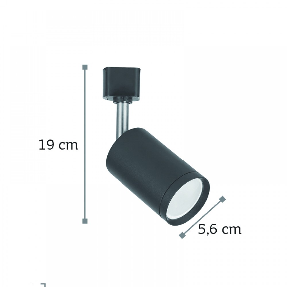 Σποτ Ράγας Λευκό 1xGU10 - InLight