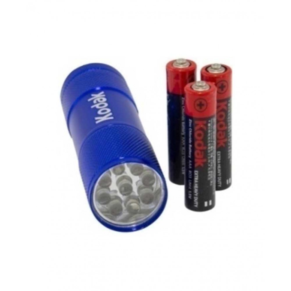Φακός Μπαταρίας 46 lumen FLASHLIGHT 9 LED Μπλε - KODAK