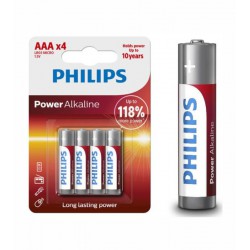 PHILIPS POWER ALK 3A-P4 LR03P4B/05 37764 ΜΠΑΤΑΡΙΕΣ