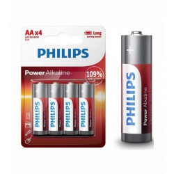 PHILIPS POWER ALK AA-P4 LR6P4B/05 37796 ΜΠΑΤΑΡΙΕΣ