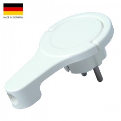 Φις Σούκο Πλαστικό Γωνιακό Λευκό 250V - Kopp