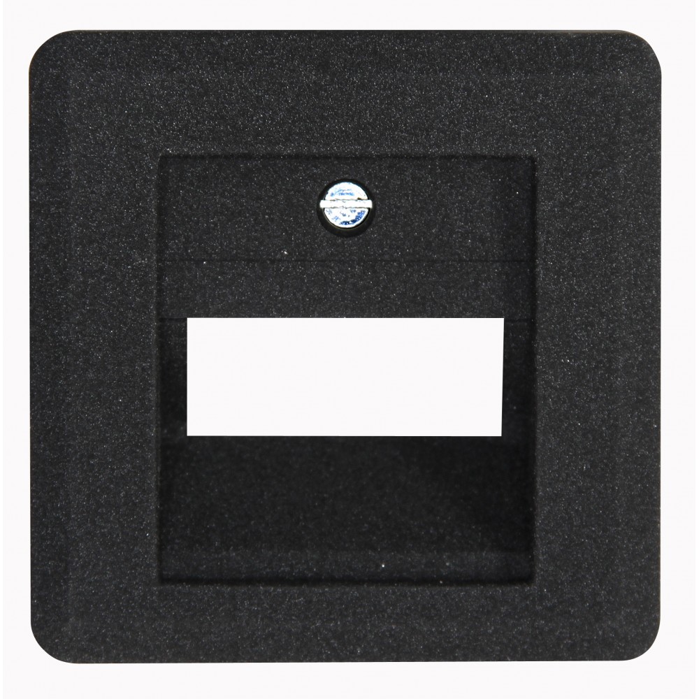 Πρίζα CAT6 DATA Διπλή Σε Ανθρακί Χρώμα HK02 - Kopp