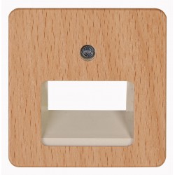 Πρίζα CAT6 DATA Διπλή Από Ξύλο Οξιάς HK02 - Kopp