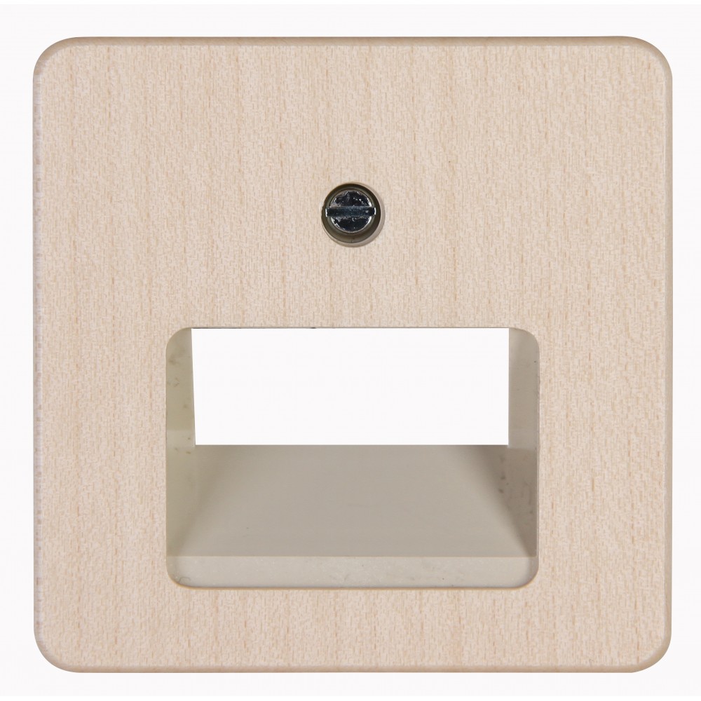 Πρίζα CAT6 DATA Διπλή Από Ξύλο Σφεντάμι HK02 - Kopp