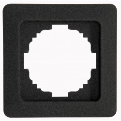 Διακόπτης Διπλός A/R Σε Ανθρακί Χρώμα 10A 250V HK02 - Kopp