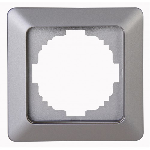 Διακόπτης Διπλός A/R Σε Ασημί Χρώμα 10A 250V HK02 - Kopp