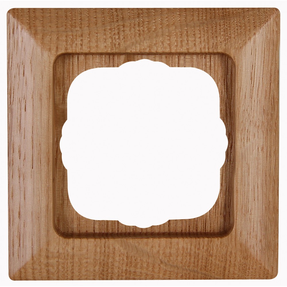 Διακόπτης Διπλός Μπουτόν Σε Δρυς Χρώμα 10A 250V HK02 - Kopp