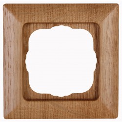 Διακόπτης Διπλός A/R Σε Δρυς Χρώμα 10A 250V HK02 - Kopp