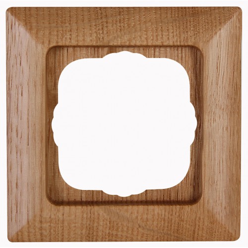 Πρίζα CAT6 DATA Διπλή Από Ξύλο Δρυς HK02 - Kopp