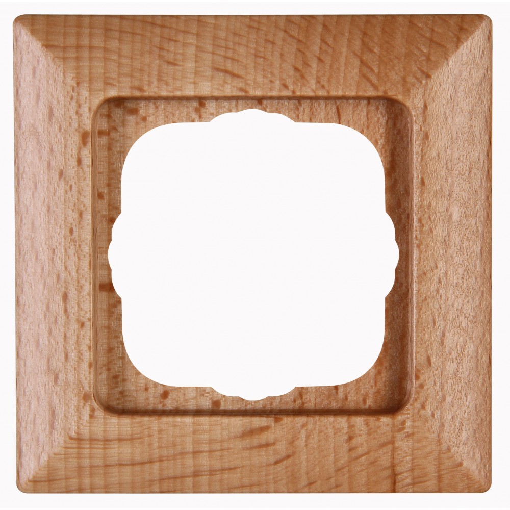 Διακόπτης Μπουτόν A/R Μονός Σε Οξιά Χρώμα 10A 250V HK02 - Kopp