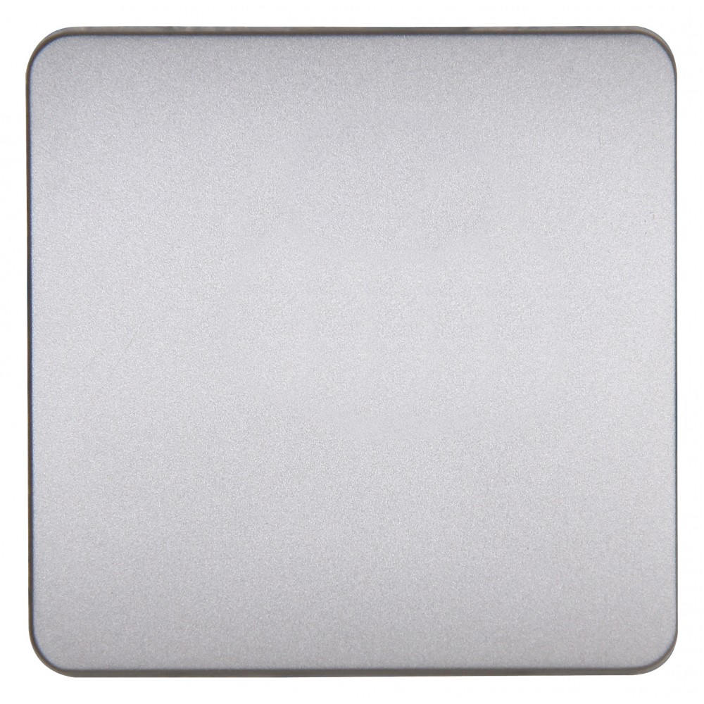 Διακόπτης Μπουτόν A/R Μονός Σε Ασημί Χρώμα 10A 250V HK02 - Kopp