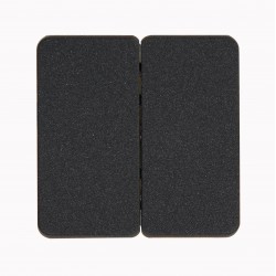 Διακόπτης Διπλός Μπουτόν Σε Ανθρακί Χρώμα 10A 250V HK02 - Kopp