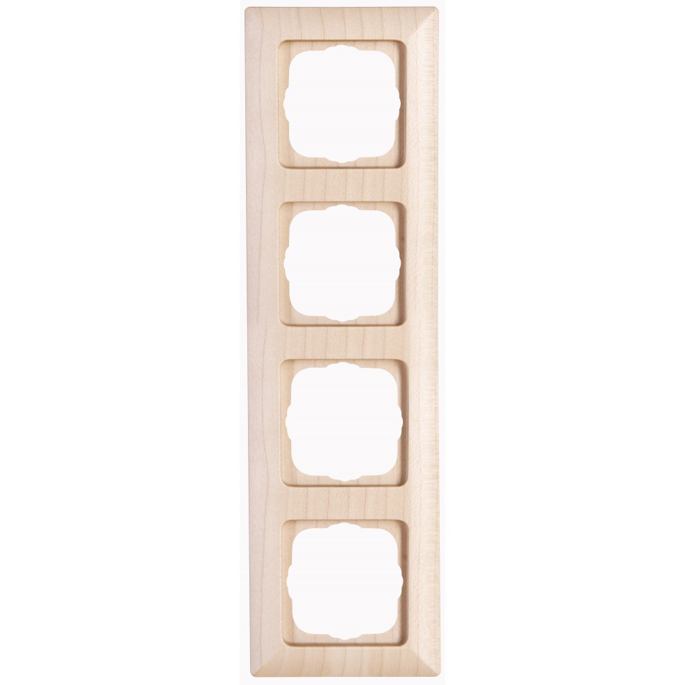 Πλαίσιο Τετραπλό Σε Χρώμα Σφεντάμι Και Αληθινό Ξύλο HK02 - Kopp