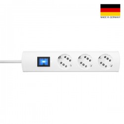 Πολύπριζο Πολλαπλών Θέσεων Τριπλό Λευκό Με Διακόπτη DUOversal PLUS - Kopp