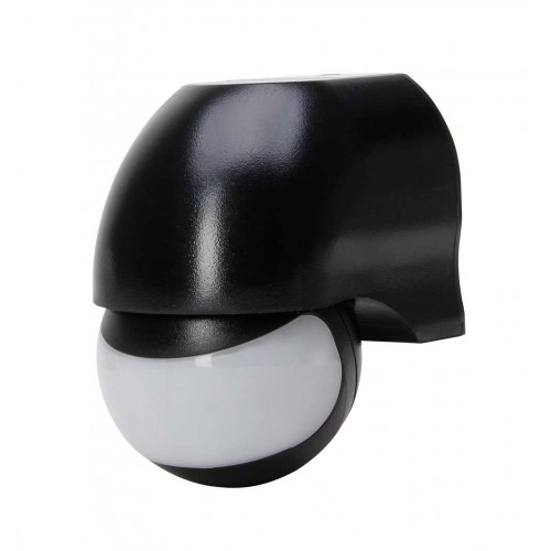 Ανιχνευτής Κίνησης Υπέρυθρος Μαύρος 6A 1200W IP44 - KOPP