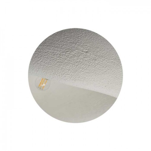 Πλαφονιέρα Οροφής Λευκή Από Πολυστερίνη D60cm 1xE27 Φιλοσοφίας Wabi-Sabi