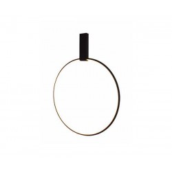 Led Φωτιστικό Οροφής Αλουμινίου Μαύρο D40cm 32W Dart-S LUCIDO