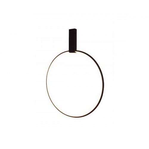 Led Φωτιστικό Οροφής Αλουμινίου Μαύρο D40cm 32W Dart-S LUCIDO