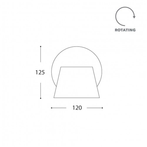 LED Επιτοίχιο Φωτιστικό Από Φυσικό Ξύλο και Αλουμίνιο Λευκό 6W Albergo LUCIDO