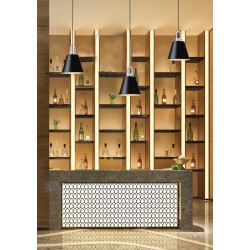 Κρεμαστό Φωτιστικό Μονόφωτο Μεταλλικό Μαύρο Ματ 1xE27 Leicht-B BK LUCIDO