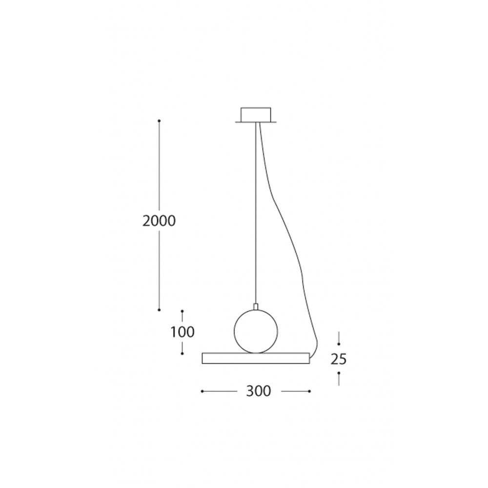 Led Κρεμαστό Φωτιστικό Αλουμινίου Μαύρο 3W Dimmable Magneto-BK LUCIDO