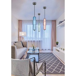 Led Κρεμαστό Φωτιστικό Γυάλινο Οπάλ Πράσινο 12W Dimmable Pop - GR LUCIDO