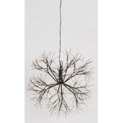 Φωτιζόμενη Χριστουγεννιάτικη Μπάλα Με 912 Led Φωτάκια Θερμού Φωτισμού Με Μετασχηματιστή ip44 Και Dimmer 50cm