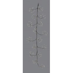 Φωτιζόμενη Χριστουγεννιάτικη Γιρλάντα Με 160 Led Φωτάκια Θερμού Φωτισμού Με Μετασχηματιστή ip44 Και Dimmer 120cm