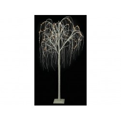 Led Φωτιζόμενο Δέντρο - 120 Led Και Θερμό Φωτισμό 210cm IP20 Λευκό