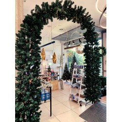 Πράσινη Στρογγυλή Αψίδα 280 x 300cm