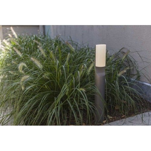 LED Κολωνάκι Αλουμινίου Σκούρο Γκρι 13W IP44 BATI - LUTEC